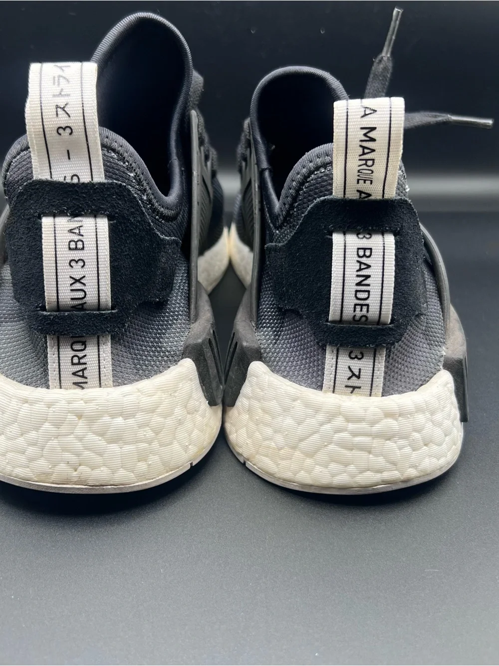 adidas Men’s Black & Gray Camo NMD_R1 Sneakers
